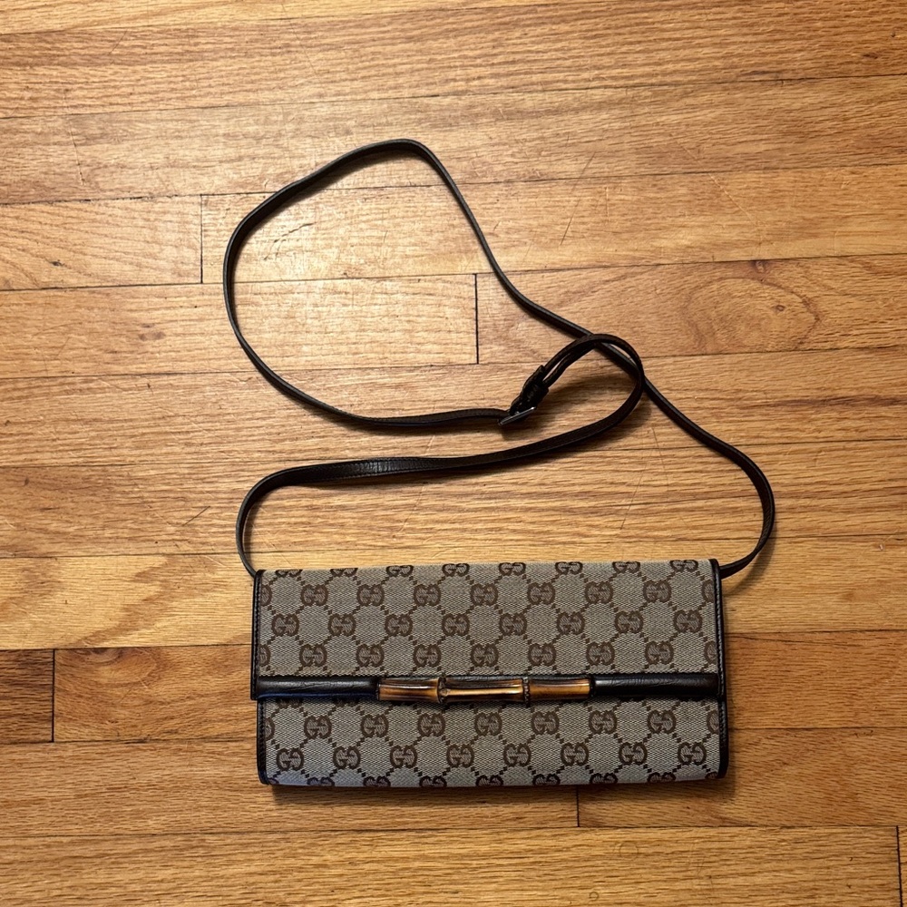 Gucci Monogram Crossbody Bag